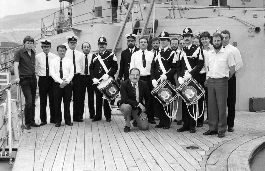 Swansea police HMS glamorgan